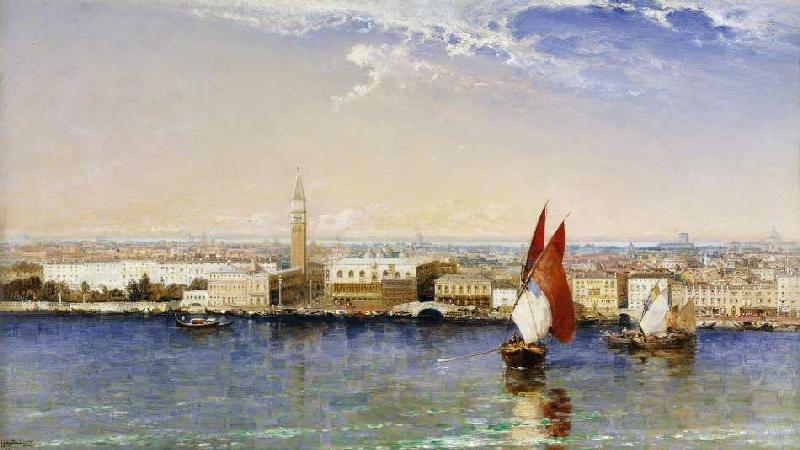 Bacino di San Marco, Venedig a Arthur Joseph Meadows