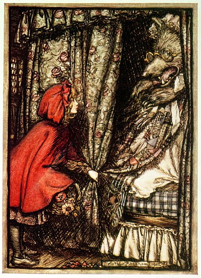 Little Red Riding Hood a Arthur Rackham