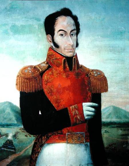 Simon Bolivar (1783-1830) a Arturo Michelena