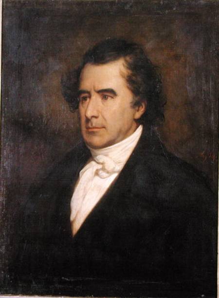 Portrait of Dominique Francois Jean Arago (1786-1853) a Ary Scheffer