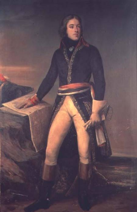 Portrait of General Louis-Lazare Hoche (1768-97) a Ary Scheffer