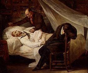 The death Géricaults on January 26th, 1824.