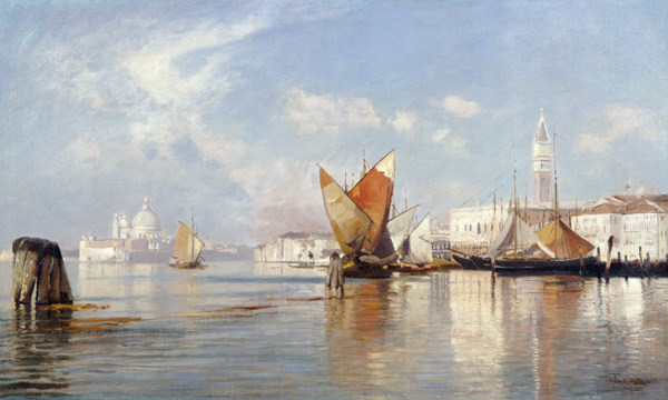 On the Lagoon, Venice a Ascan Lutteroth