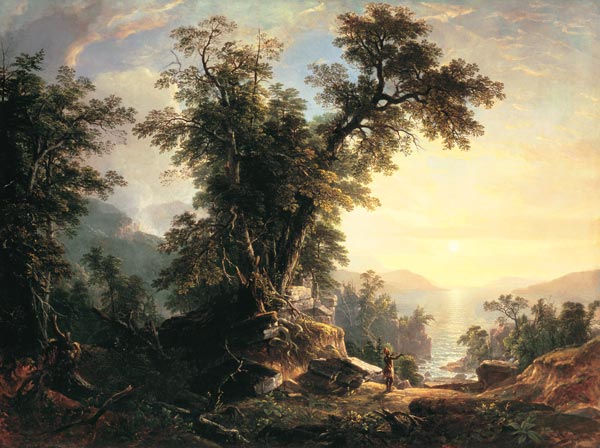 The Indian's Vespers a Asher Brown Durand