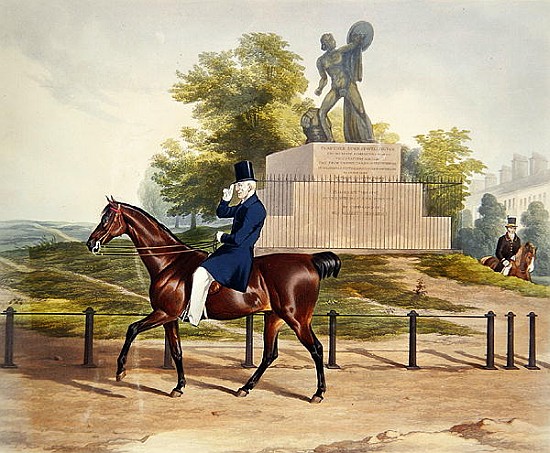 A View in Hyde Park; engraved by J. Wilson a (attr. to) J. Harris