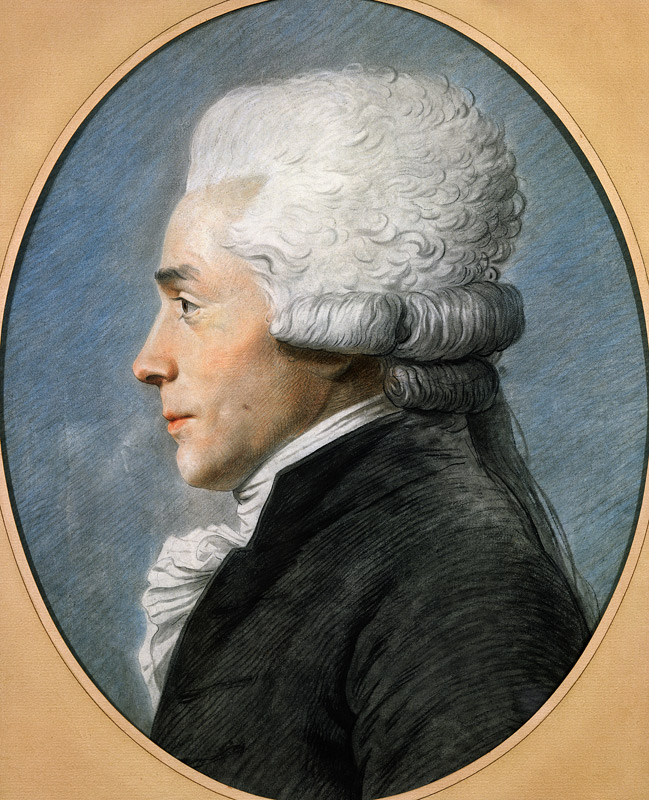 Maximilien de Robespierre (1758-94) a (attr. to) Joseph Boze