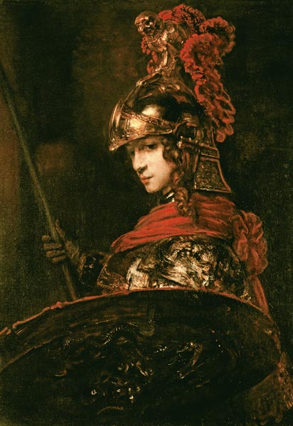 Pallas Athena or, Armoured Figure, 1664-65 a (attr. to) Rembrandt Harmensz. van Rijn