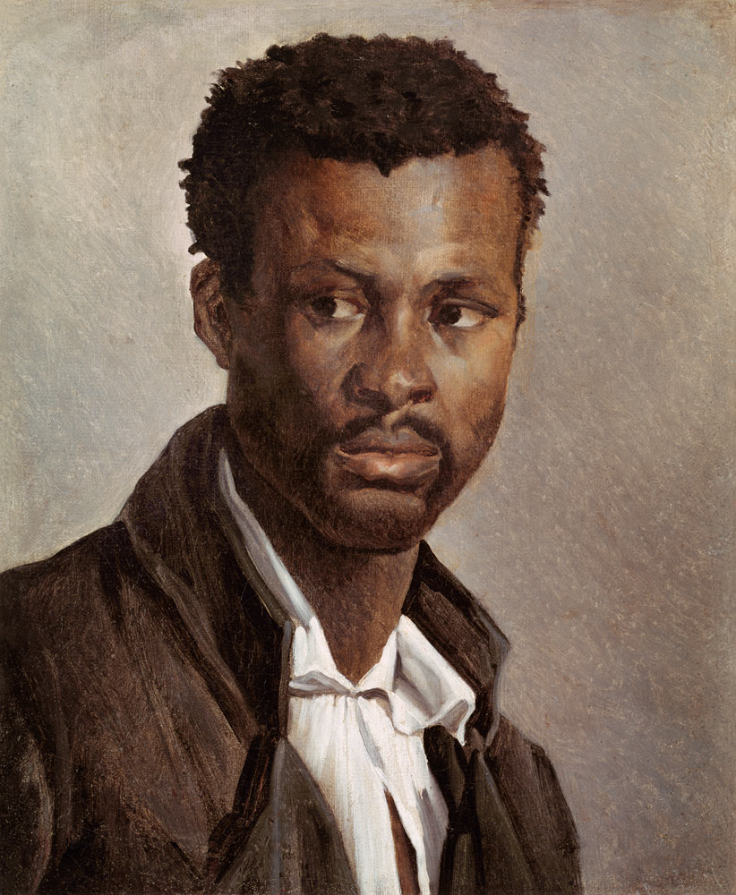 A Negro, 1823-24 a (attr. a) Theodore Gericault