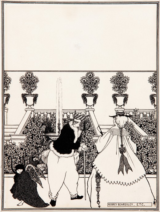 Cover Design for "The Savoy" a Aubrey Vincent Beardsley