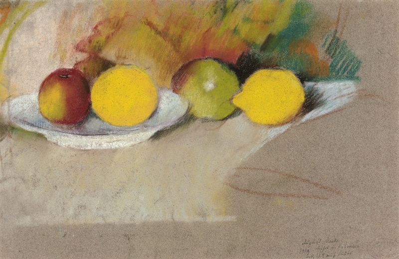 Apples and lemons a August Macke