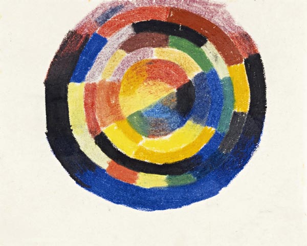 Color Wheel (Farbkreis) a August Macke