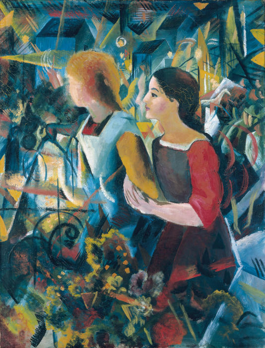 Two Girls a August Macke