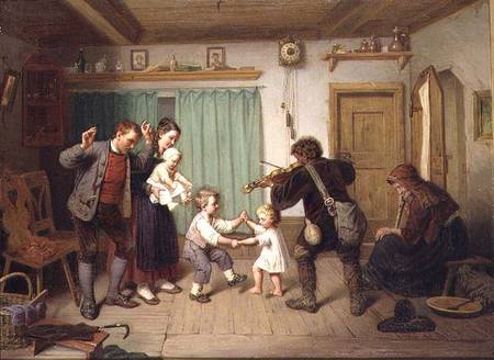 Dancing to the fiddle a Auguste Dircks