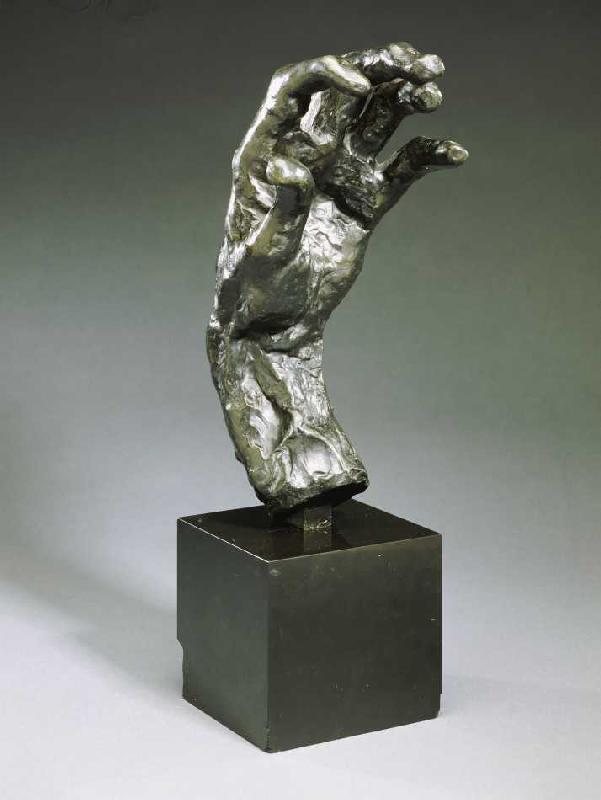 Große linke Hand. a Auguste Rodin