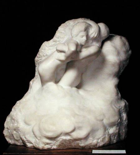 Paolo and Francesca in the Clouds a Auguste Rodin