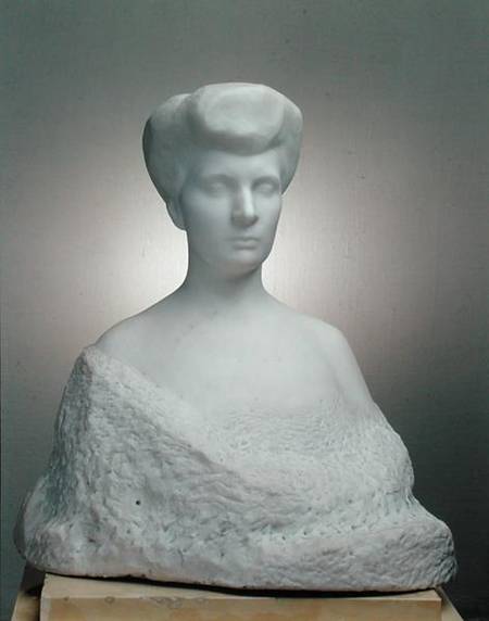 Portrait of V.S. Eliseyeva a Auguste Rodin