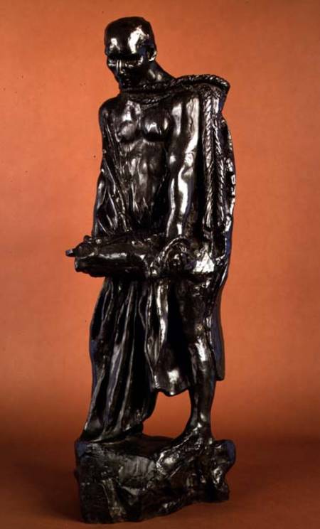 Study for Jean d'Air, from the Burghers of Calais a Auguste Rodin