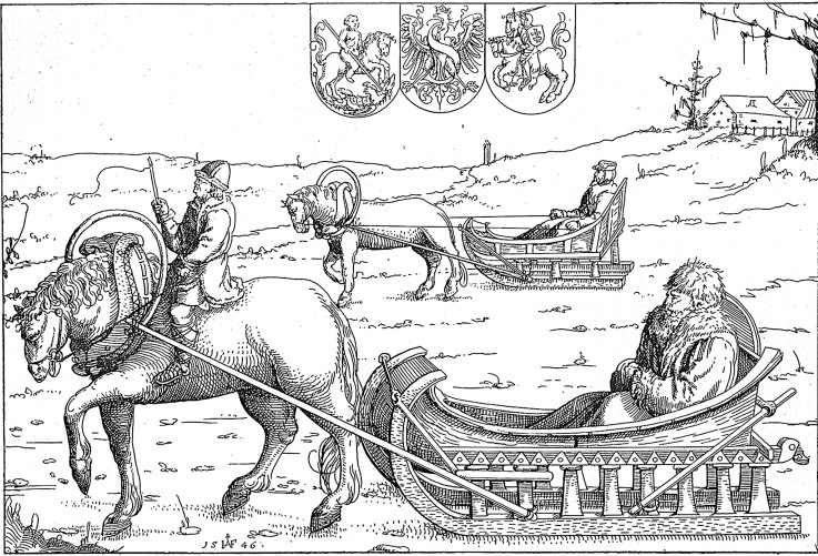 Siegmund von Herberstein travels through Russia a Augustin Hirschvogel