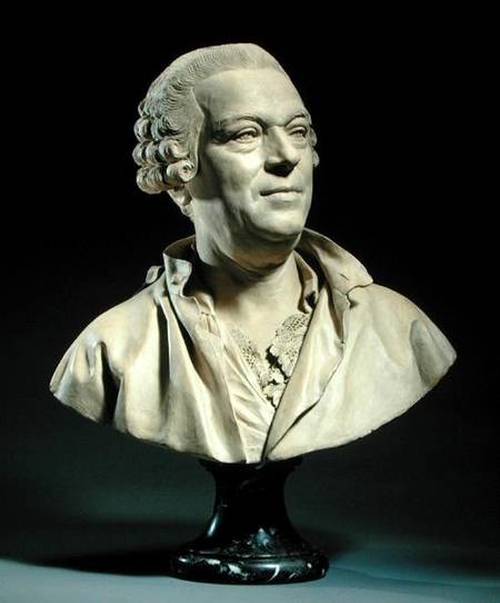 Bust of Marshall de Sainscy a Augustin Pajou