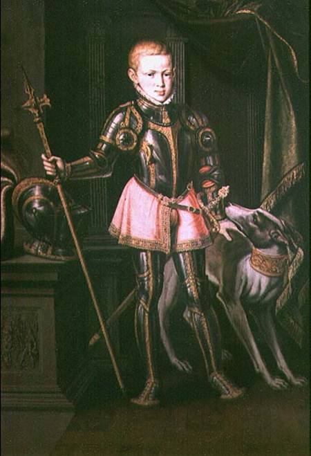 Ferdinand Maximilian Joseph I as a boy a Scuola Austriaca