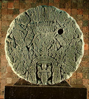 Tlaltecuhtli (stone) a Aztec