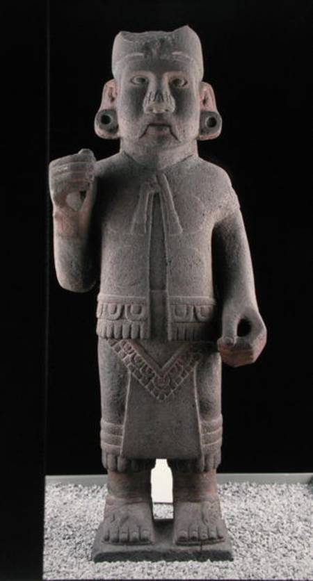 Xiuhtecuhtli, found at Apapaxco (formerly Ahuitzilopochco), Churubusco a Aztec