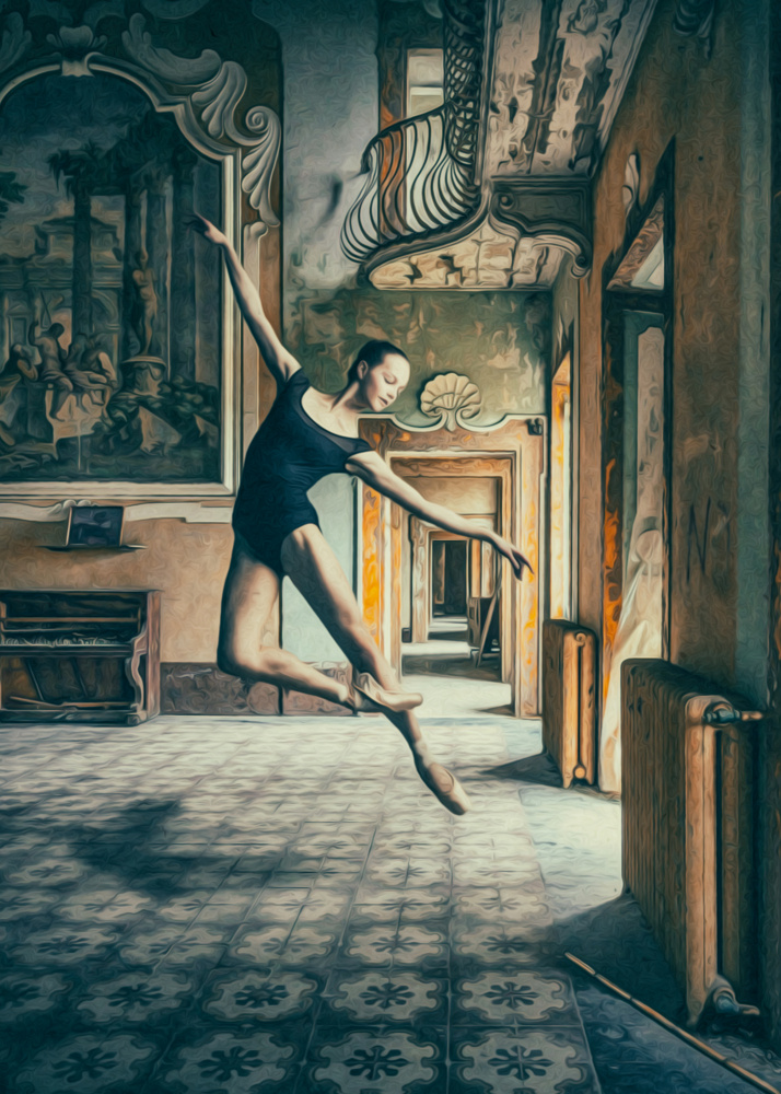 Abandoned Ballet Digital Painting 3 a Baard Martinussen