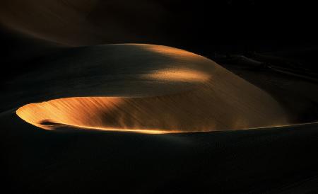 Curve of desert