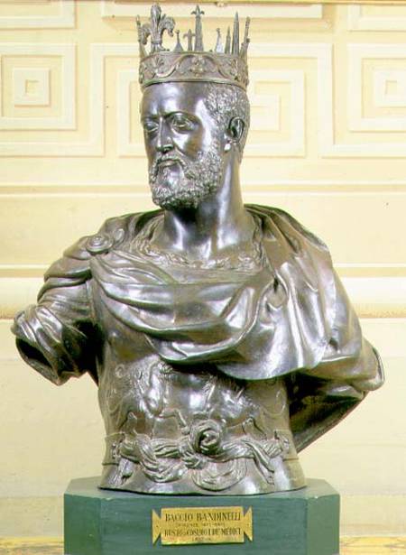Portrait Bust of Cosimo I de Medici (1519-74) a Baccio Bandinelli