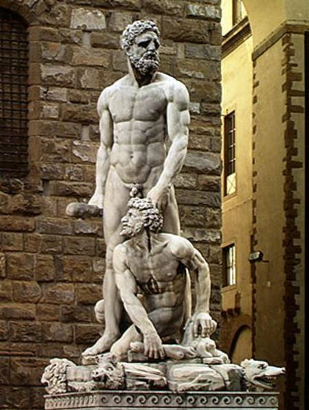 Statue of Hercules and Cacus a Baccio Bandinelli