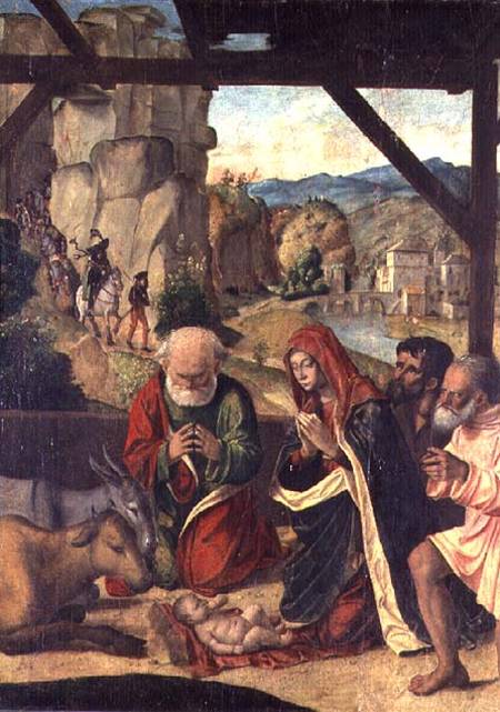 Nativity a Baldassare di Matteo Carrari