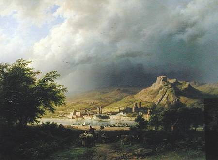 A Coming Storm a Barend Cornelisz. Koekkoek