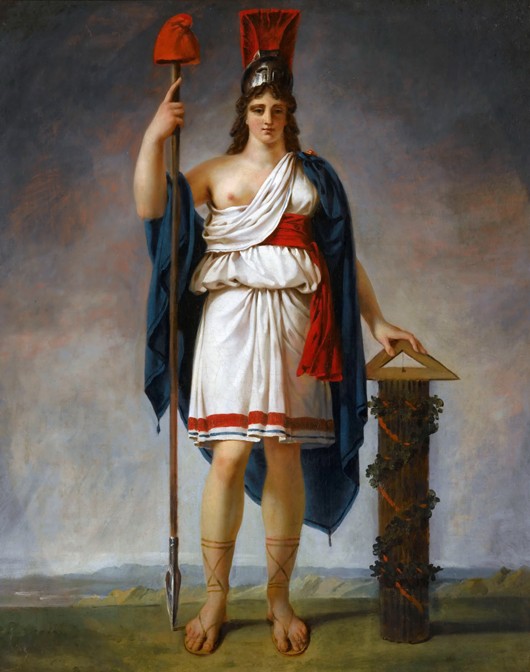 Allegorical Figure of the French Republic a Baron Antoine Jean Gros