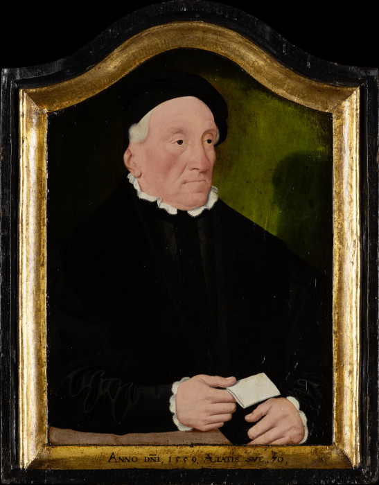Portrait of Mayor Nakademus a Barthel Bruyn d. J.