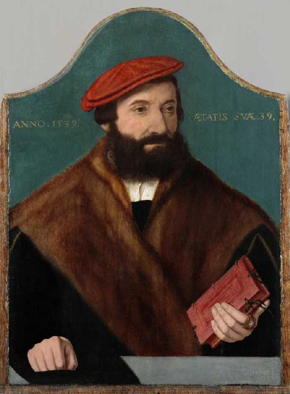 Bildnis eines 39-jährigen Mannes a Bartholomäus Bruyn il Vecchio