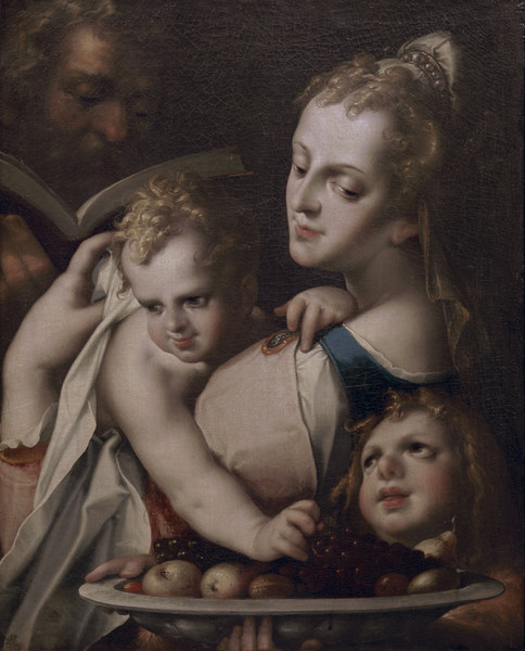 B.Spranger, Hl.Familie mit Johannesknabe a Bartholomäus Spranger