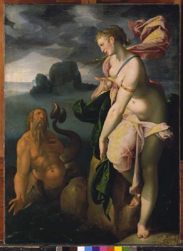 Glaucus and Scylla a Bartholomäus Spranger