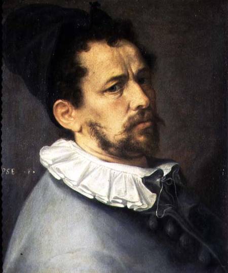 Self portrait a Bartholomäus Spranger