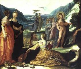 Apollo, Pallas and the Muses