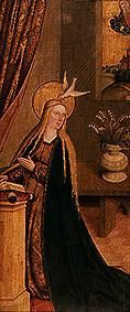 Maria of the proclamation a Bartholomeus Zeitblom