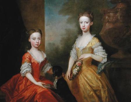 The Daughters of Scoop Egerton, 5th Earl & 1st Duke of Bridgewater a Bartholomew Dandridge