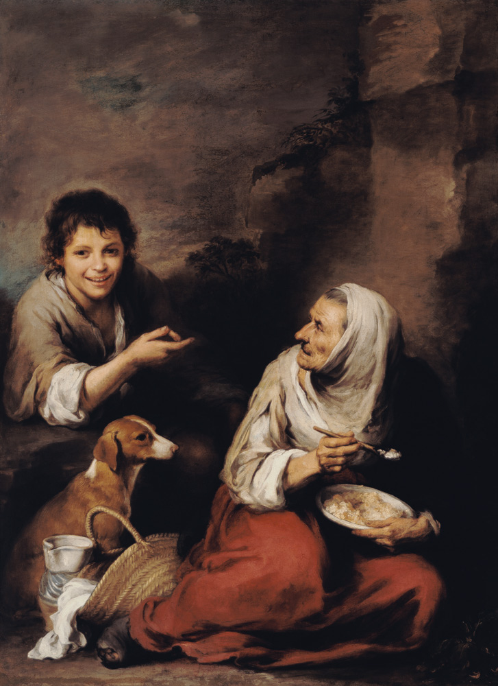 Old woman and a boy a Bartolomé Esteban Perez Murillo