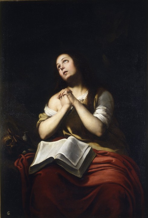 The Repentant Mary Magdalene a Bartolomé Esteban Perez Murillo