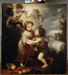 Christ and John the Baptist as Children