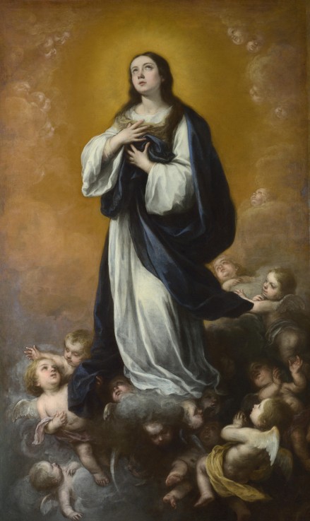 The Immaculate Conception of the Virgin a Bartolomé Esteban Perez Murillo