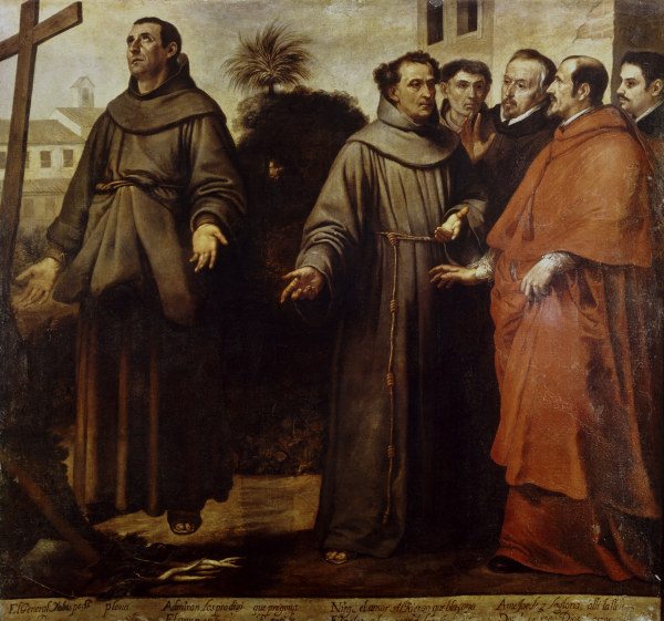 Murillo / St. Diego of Alcala a Bartolomé Esteban Perez Murillo