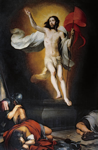The Resurrection of Christ a Bartolomé Esteban Perez Murillo