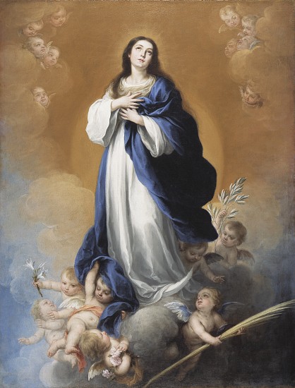 The Immaculate Conception a Bartolomé Esteban Perez Murillo