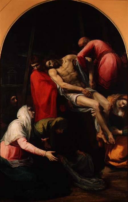 The Descent from the Cross a Bartolomeo Duchio