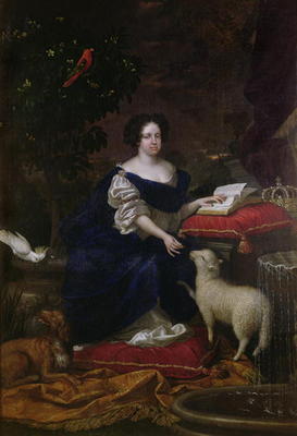 Catherine of Braganza (oil on canvas) a Bartolomeo Gennari